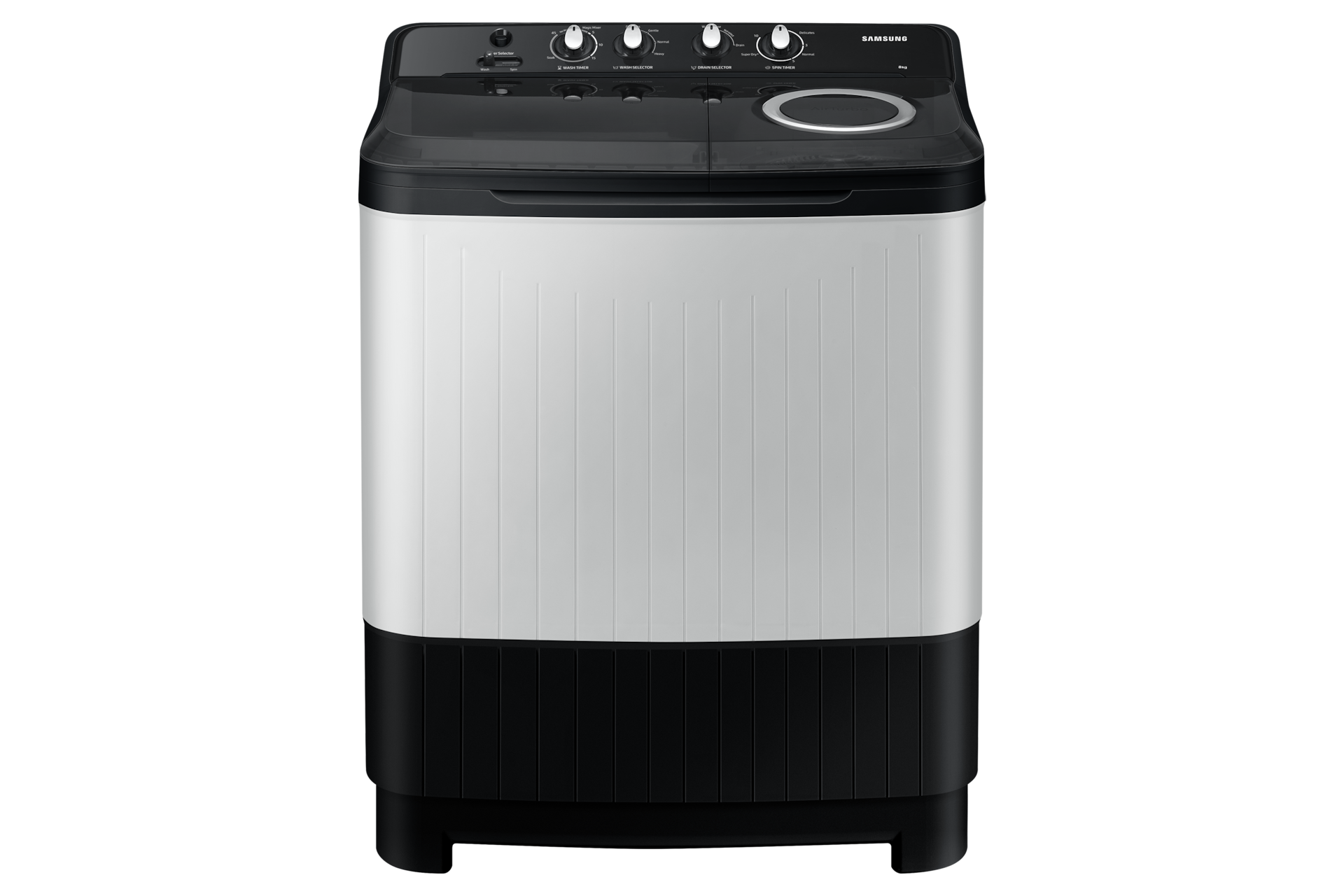 8.5 kg semi automatic washing machine with hexa storm pulsator, wt85c4200gg 8.5 kg