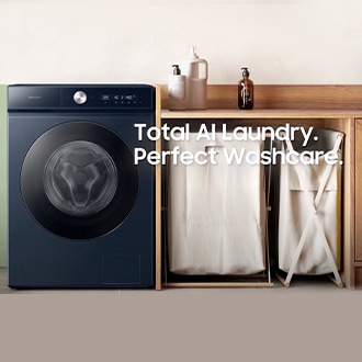 Front Load Washing Machine with AI & SuperSpeed