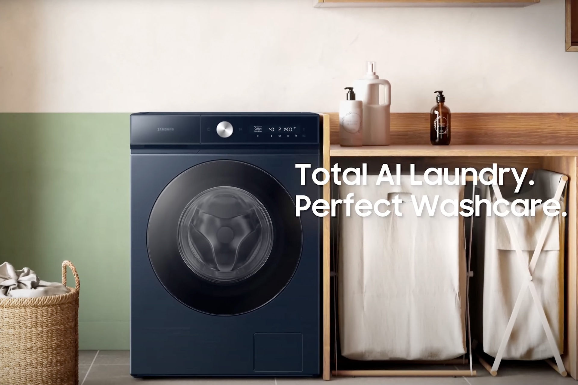 Front Load Washing Machine with AI & SuperSpeed