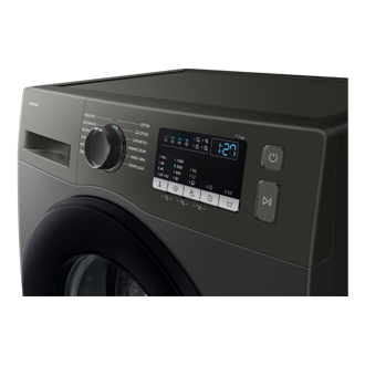 7.0 kg Front Load Washing Machine with Diamond Drum Panel-Control Refined Inox 