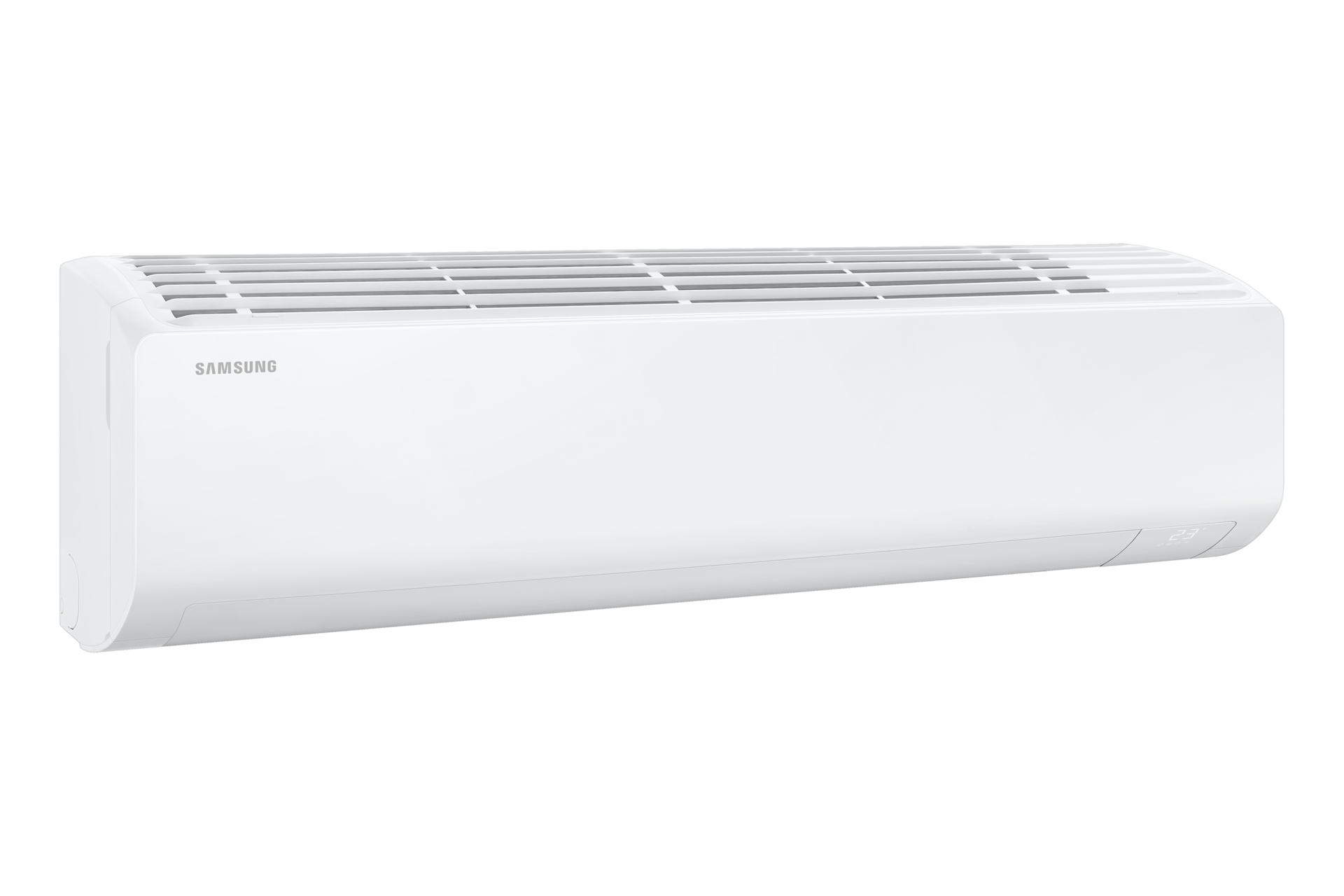 Bespoke AI WAll Mounted AC Non-WindFree With Fast Cooling Quick Remote L-Perspective White 