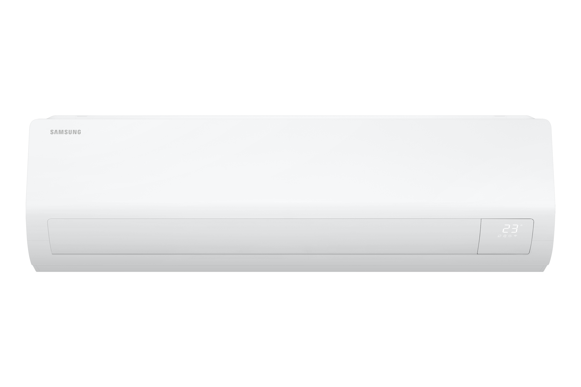 Bespoke AI WAll Mounted AC Non-WindFree With Fast Cooling Quick Remote Front-Low White 