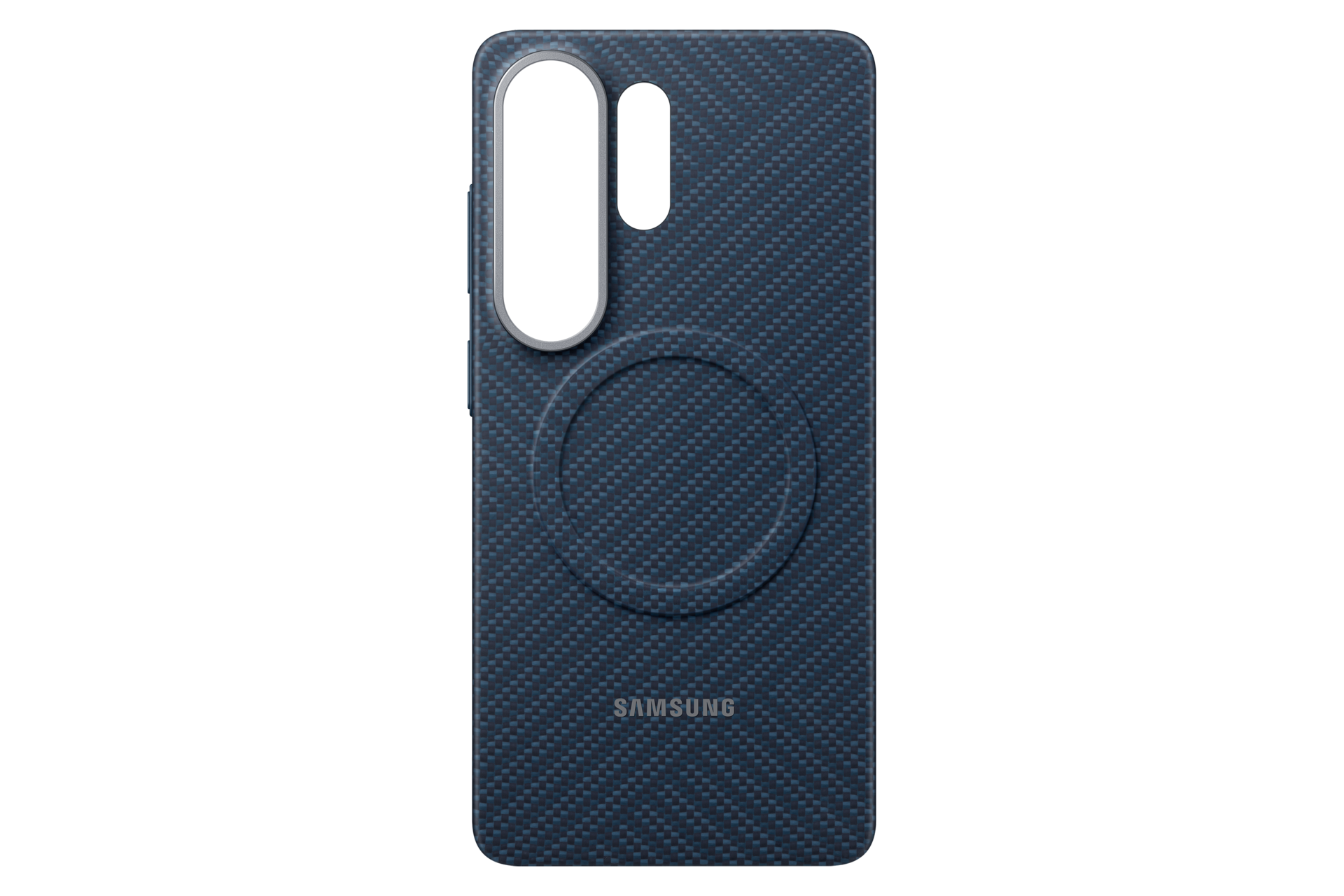Galaxy S26 Ultra Carbon Magnet Case Front2 Dark Blue 