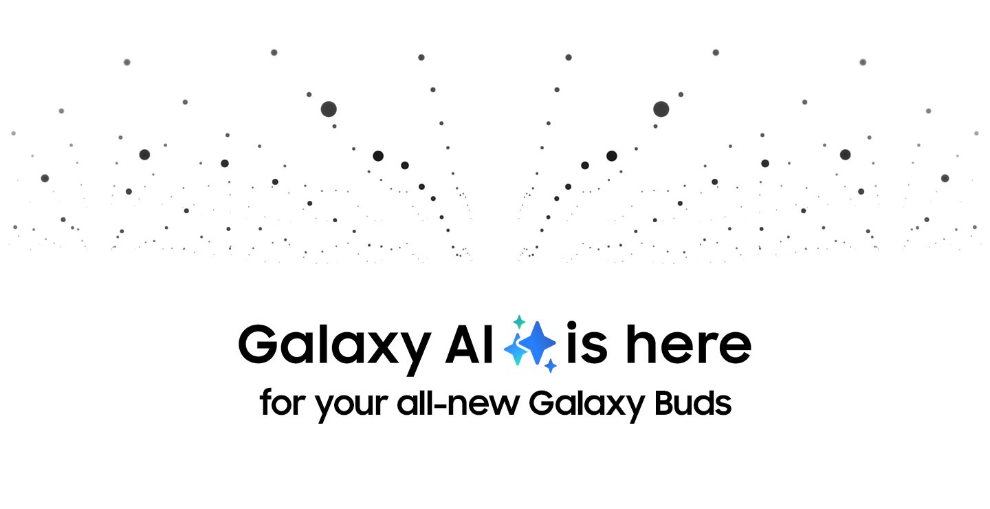 Galaxy AI بين يديك لدعم سماعة Galaxy Buds الجديدة كلياً.