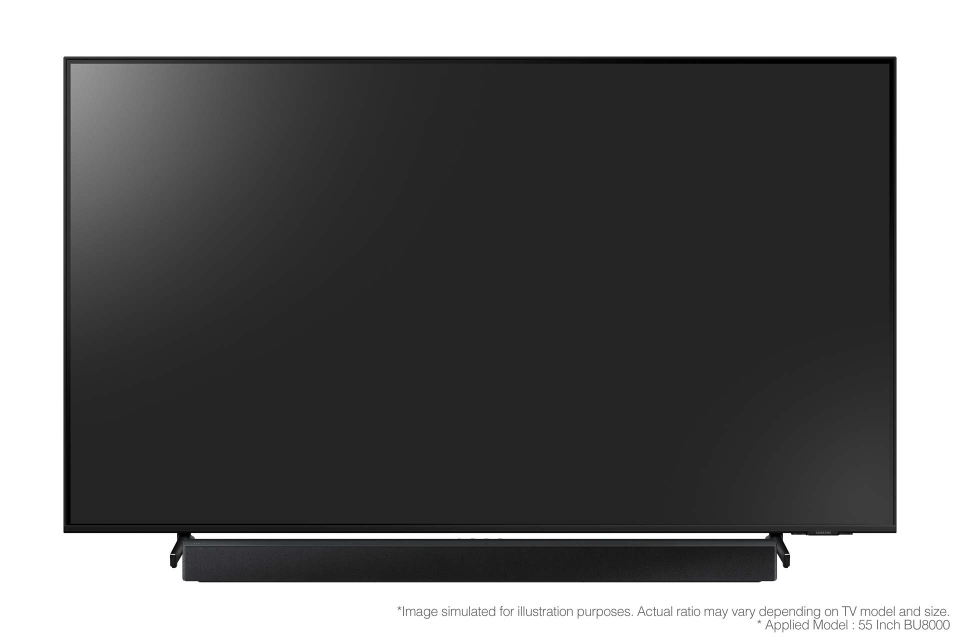 with-tv-front Black