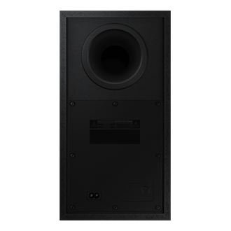 subwoofer-back Black