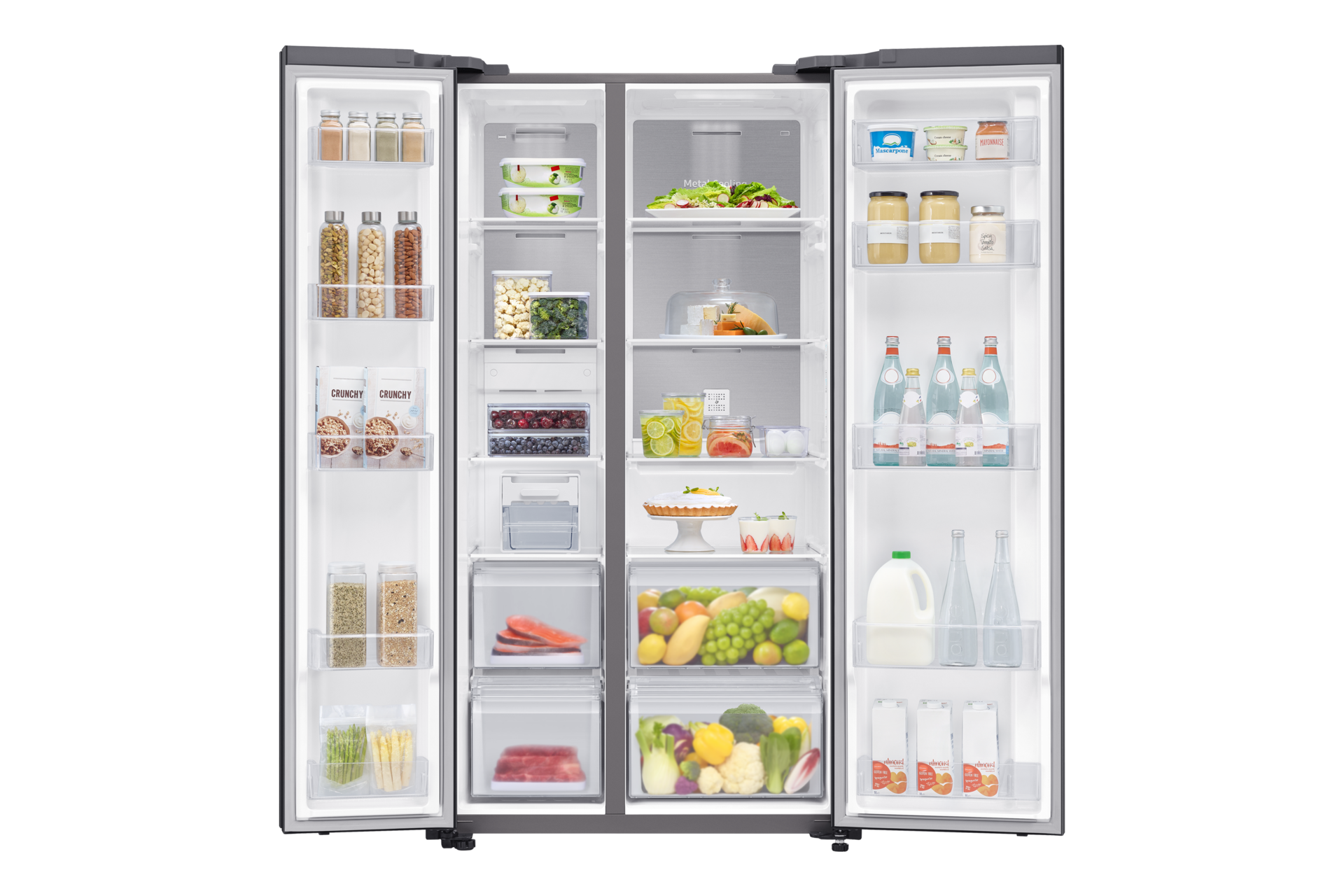 front-open-with-food Black