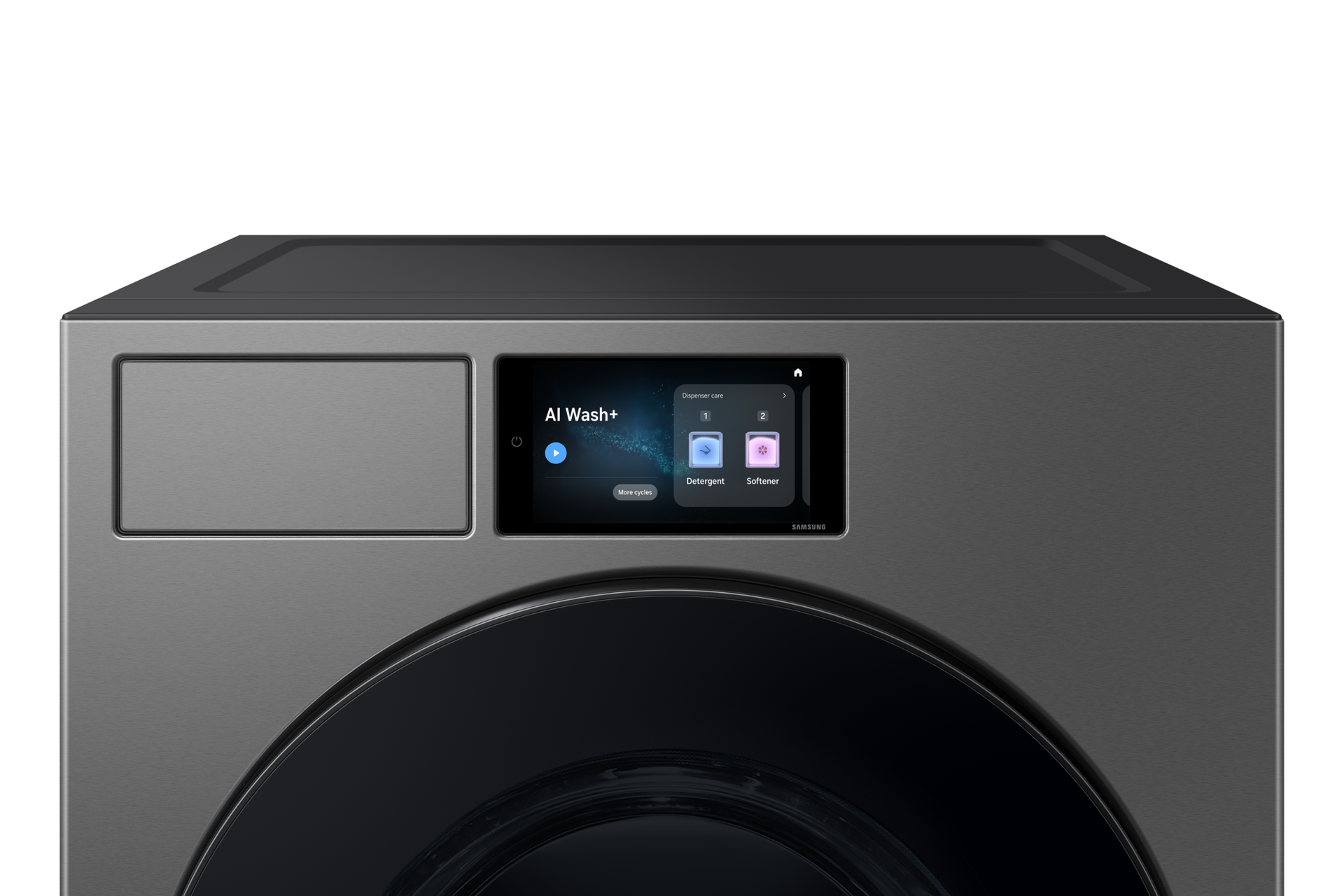 Bespoke AI Laundry (Combo) with  AI Home Detail1 Dark Gray 