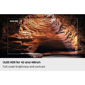 تلویزیون هوشمند OLED ‏83 اینچ S90F 4K Vision AI (‏2025) Black