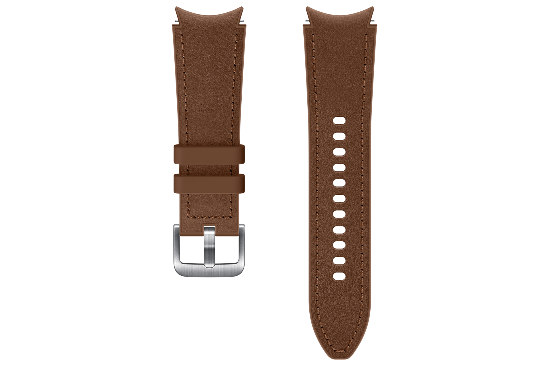 Samsung Galaxy Watch4/Watch4 Classic Cinturino Hybrid Leather S/M, Camel