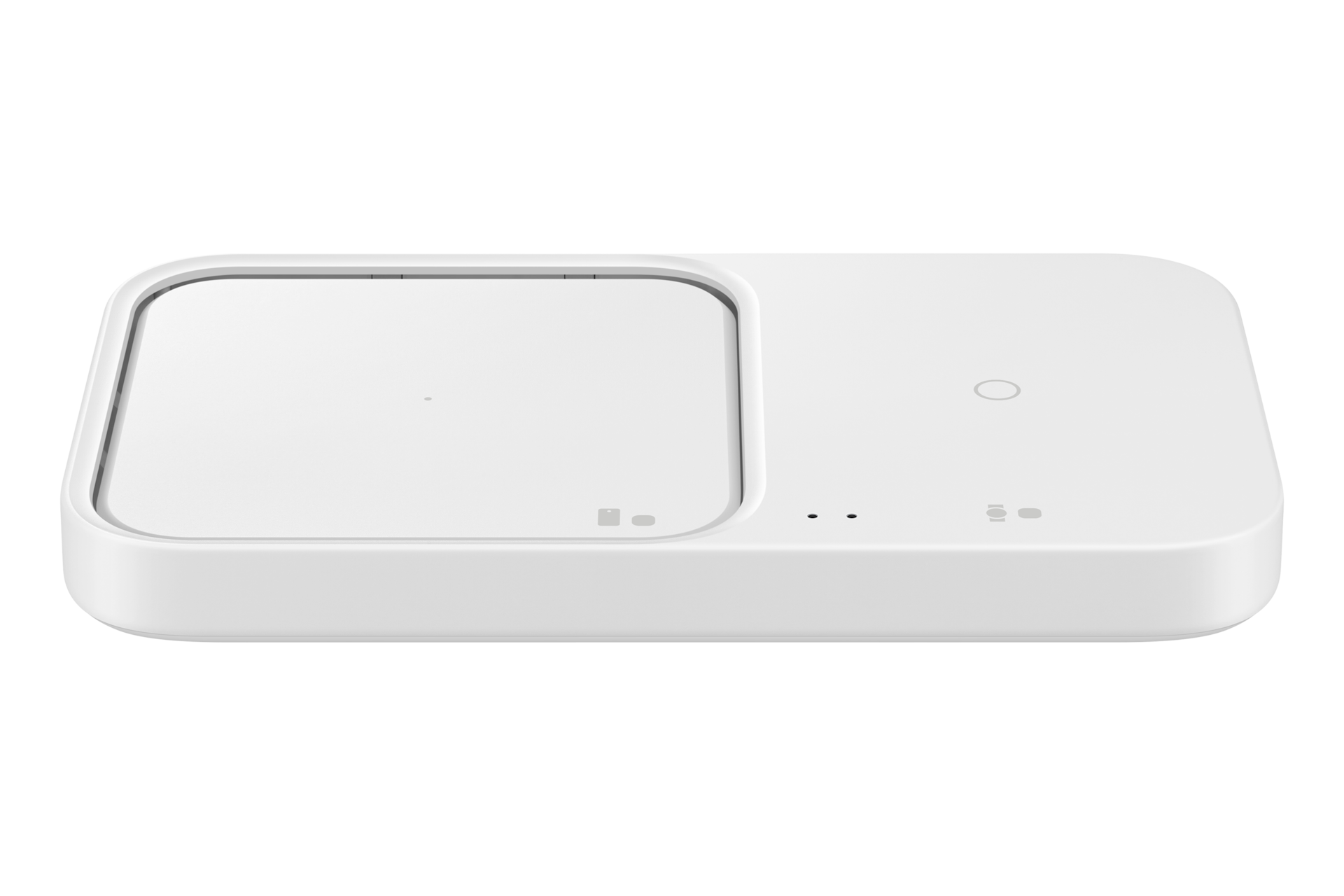Samsung Super Fast Wireless Charger Duo con caricabatteria incluso, White