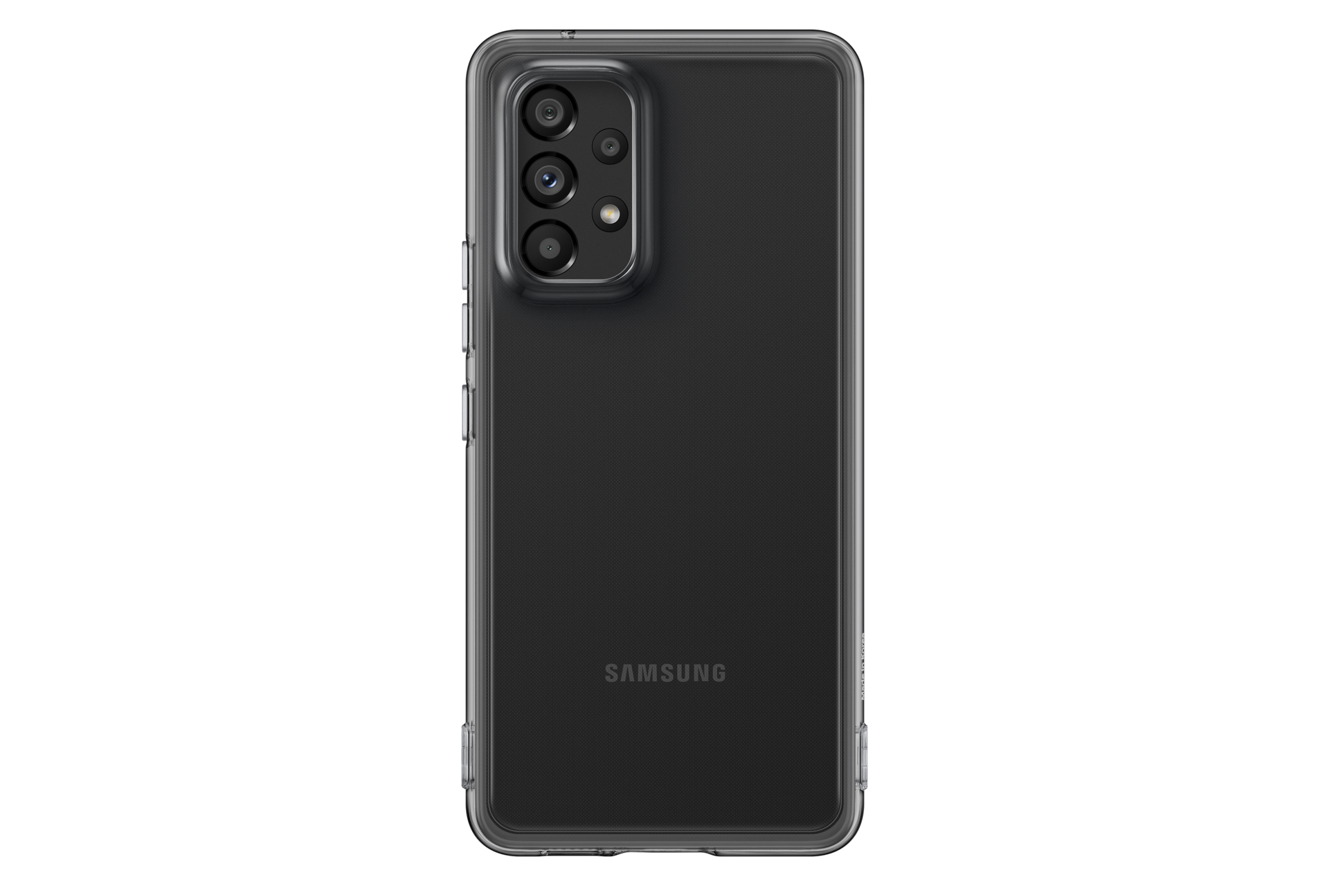 Samsung Galaxy A53 5G Soft Clear Cover, Black
