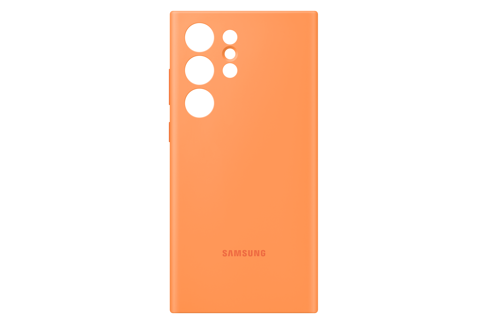 Samsung Galaxy S23 Ultra Silicone Case, Orange