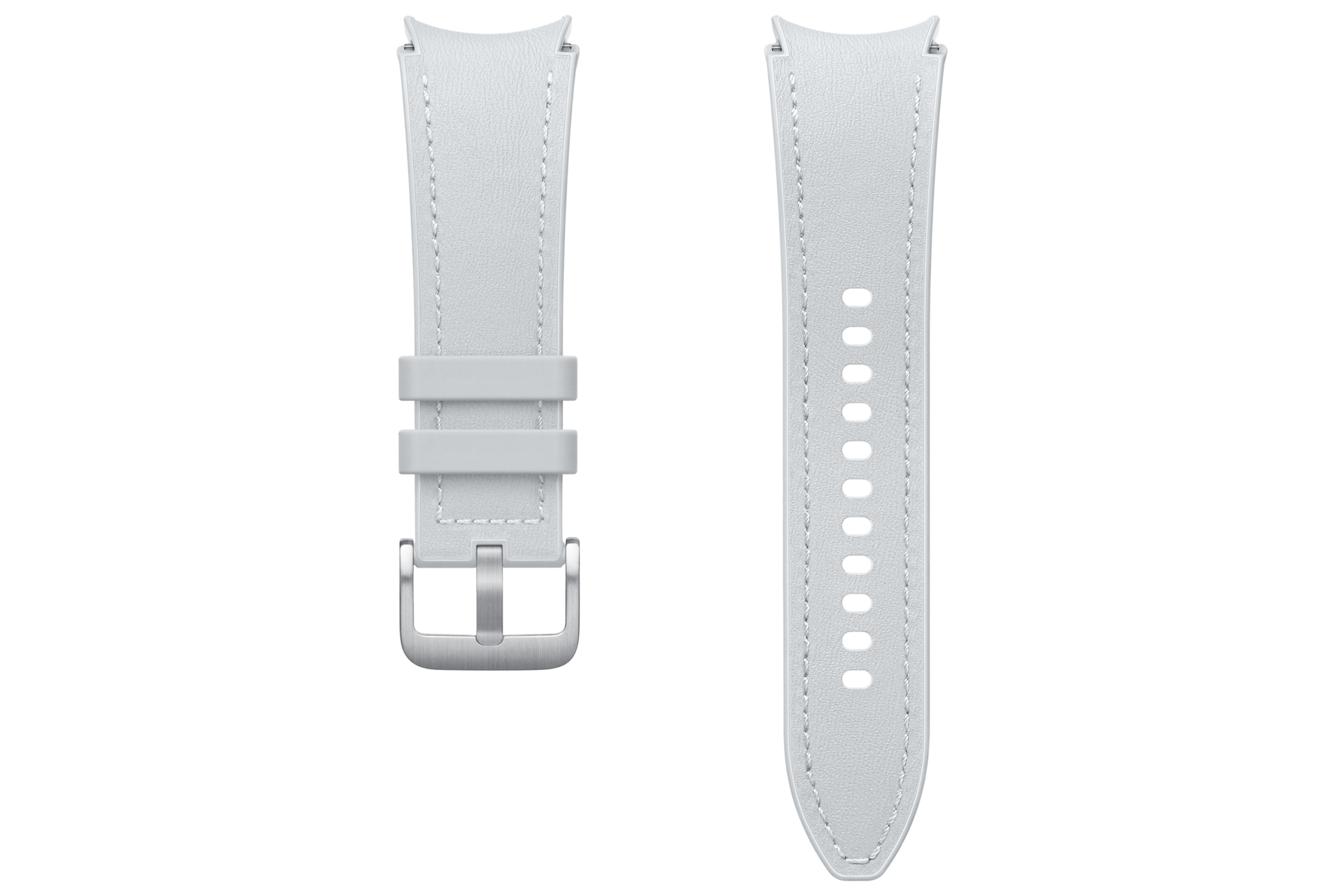 Samsung Galaxy Watch6 Hybrid Eco-Leather Band (S/M), Silver