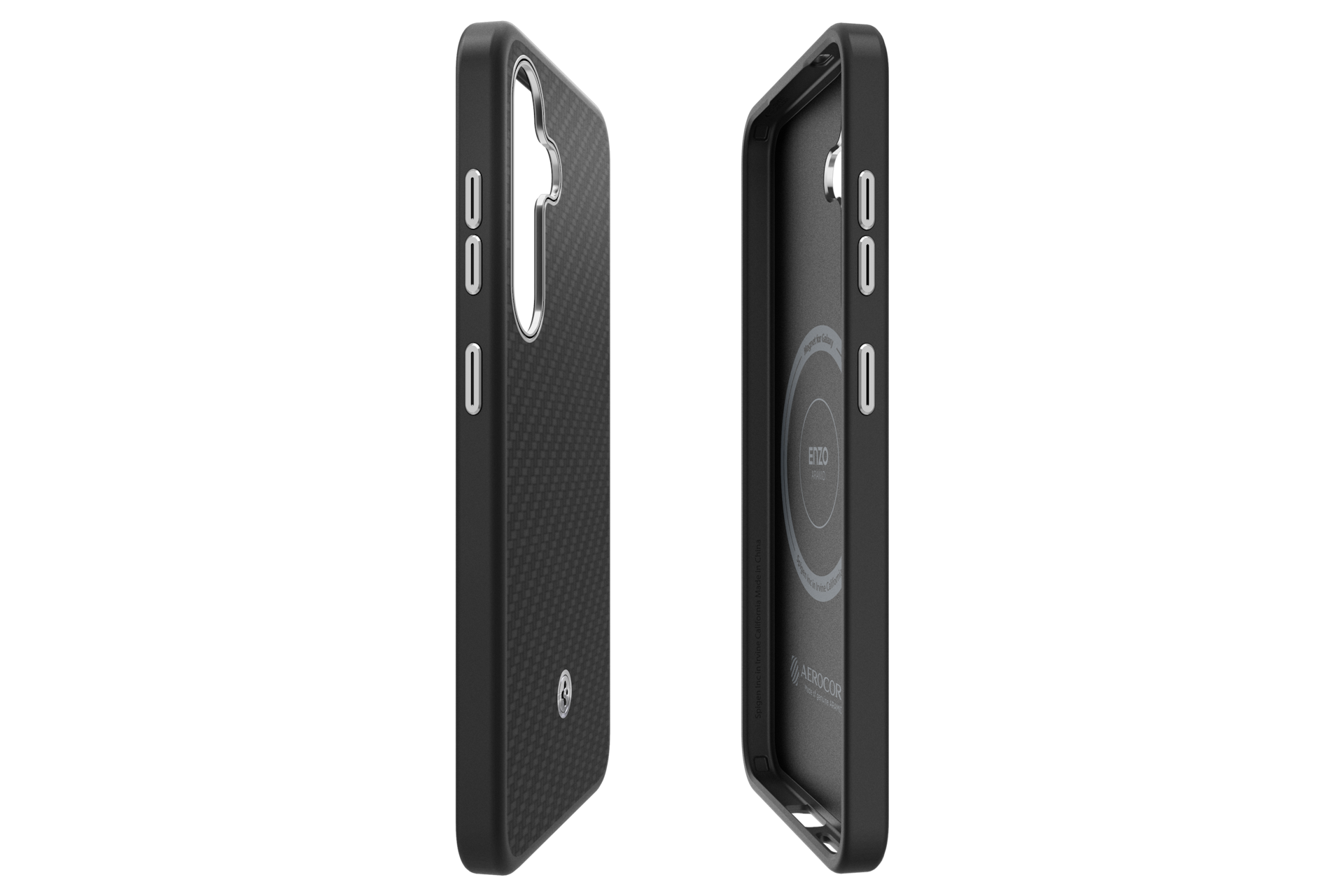 side Black Silver