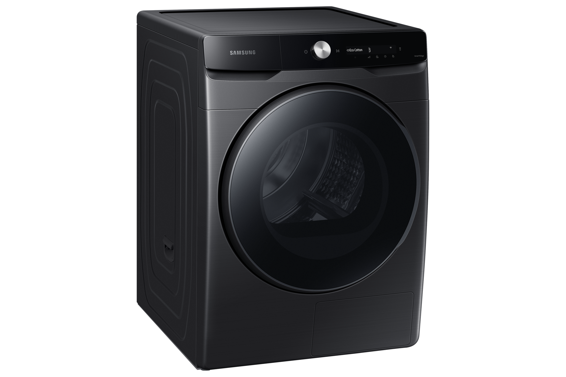 Laundry Dryer with Hybrid Heat Pump and AI Control DV16DG8600BVU3 L-Perspective Black 