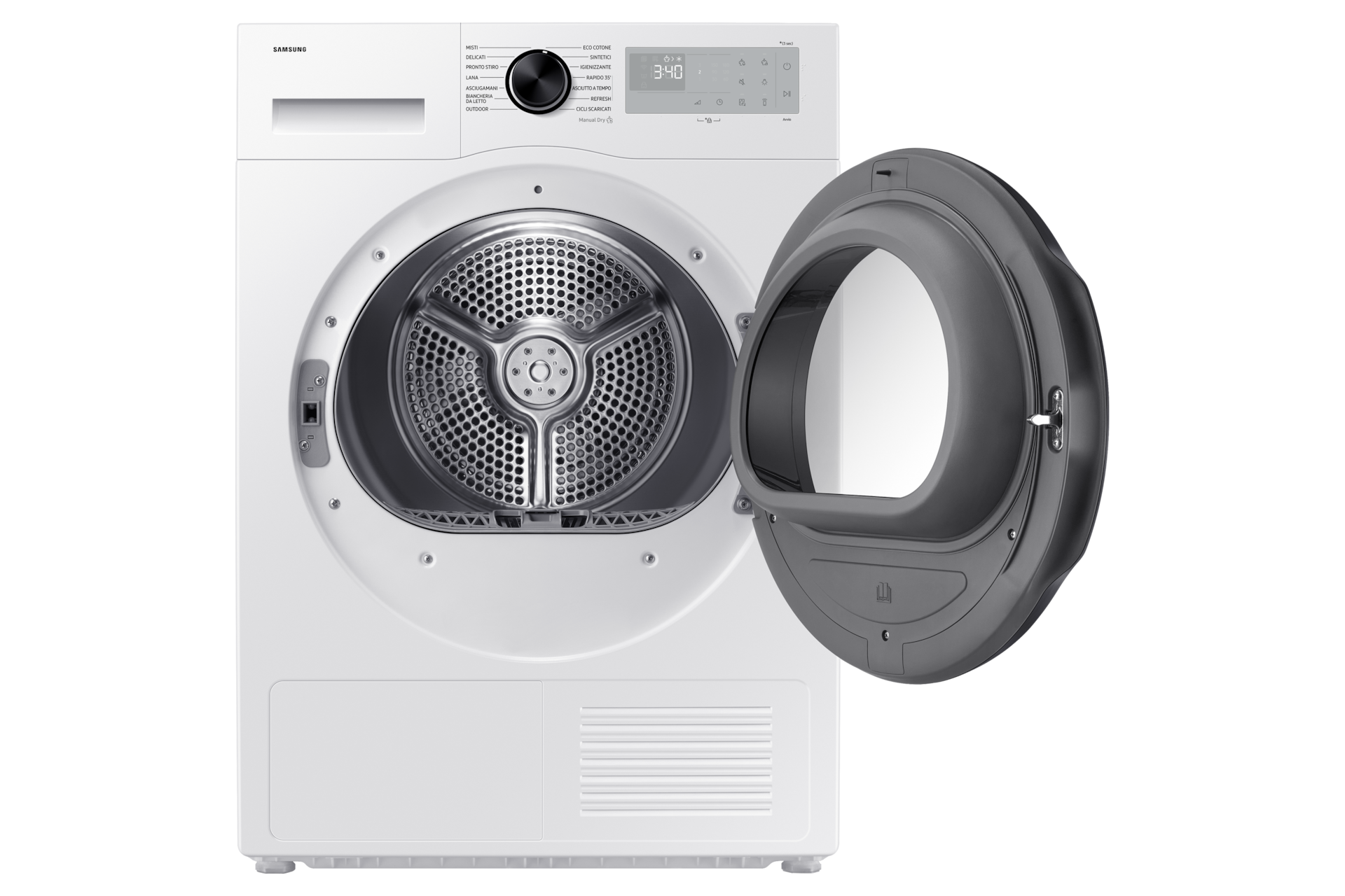 DV5000D Dryer SpaceMax™ and Hygiene Care 11kg Front-Open White 