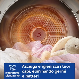 Asciugatrice Samsung Crystal EcoDry 8 Kg DV80DG52B0AHET Bianco