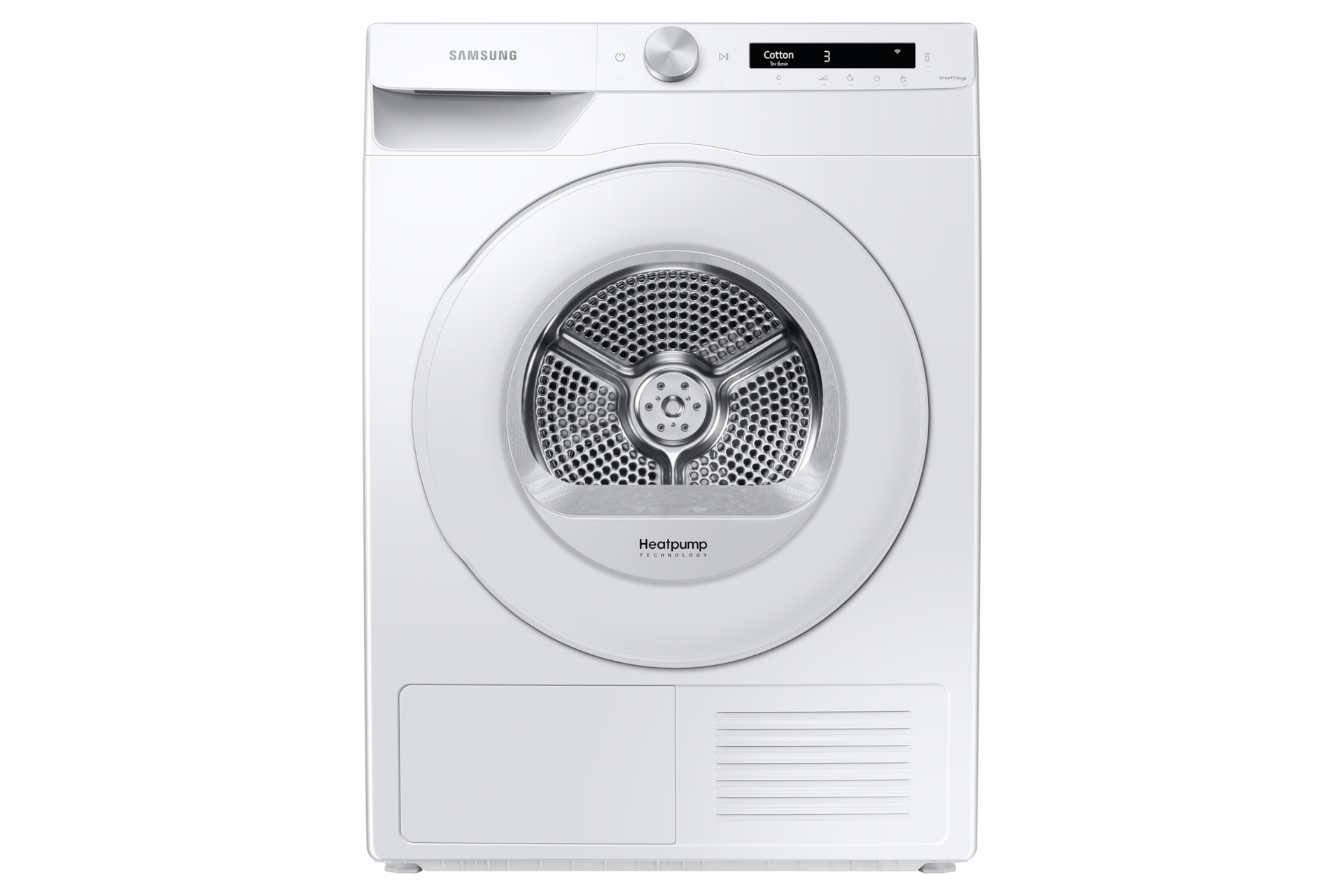 Samsung Asciugatrice Ai Control Optimal Dry 9 Kg DV90T5240TW, White