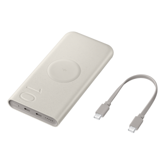 Wireless Battery Pack 10,000mAh EB-U2510YUEGEU Set Beige 