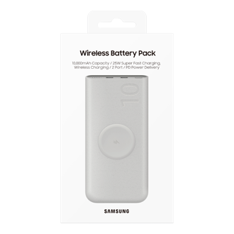 Wireless Battery Pack 10,000mAh EB-U2510YUEGEU Package Beige 