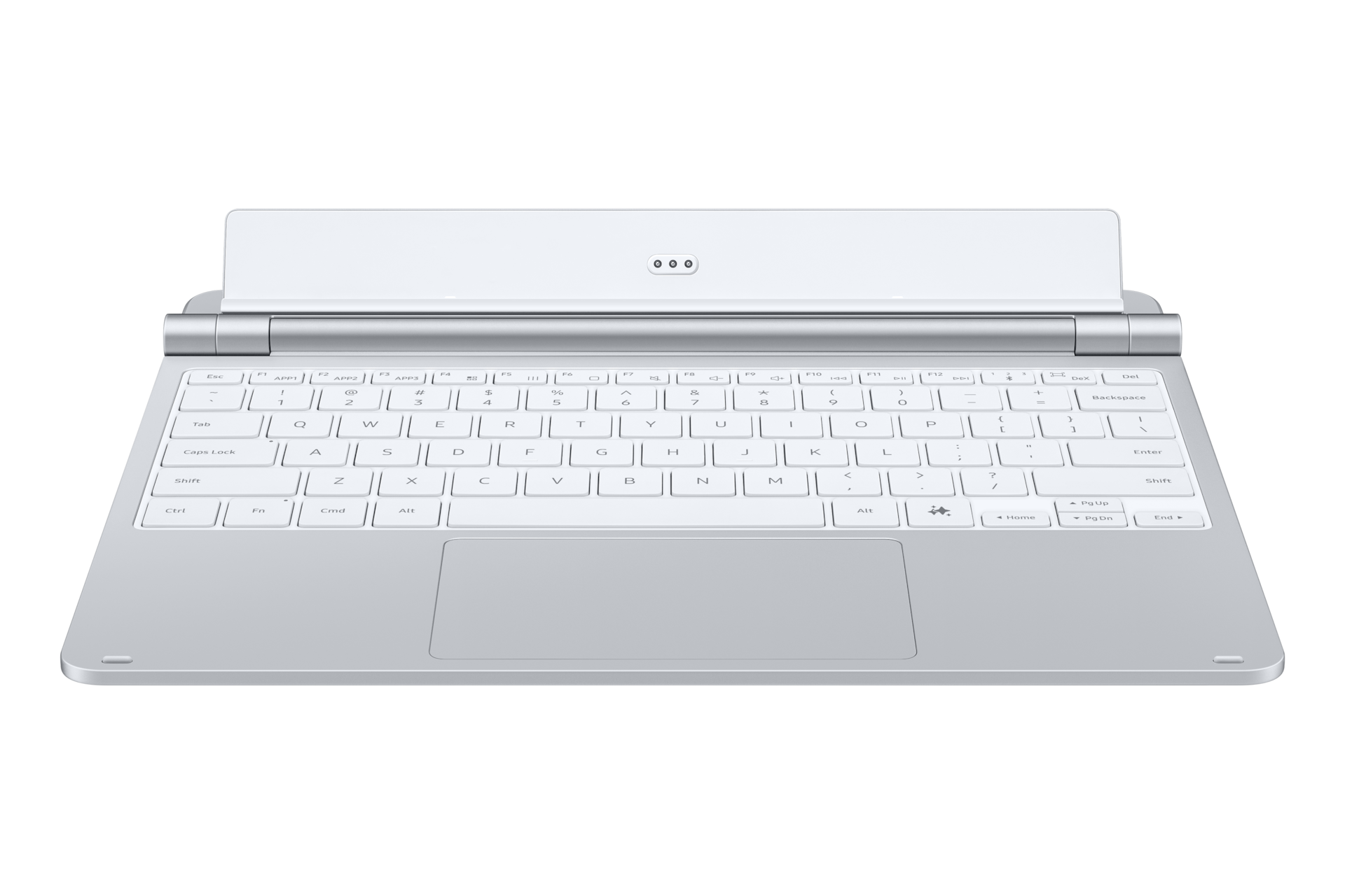 Pro Keyboard for Galaxy Tab S12+ Dynamic1 Silver 