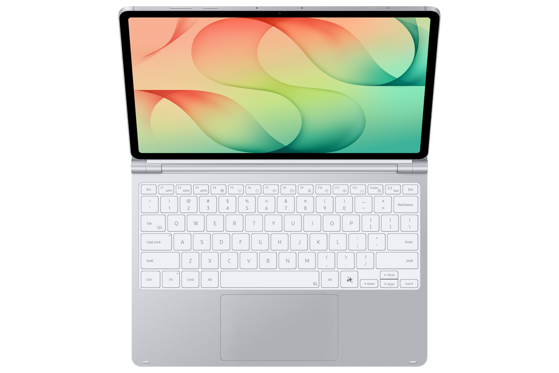Pro Keyboard for Galaxy Tab S12+ Dynamic2 Silver 
