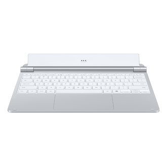 Pro Keyboard for Galaxy Tab S12+ Dynamic1 Silver 