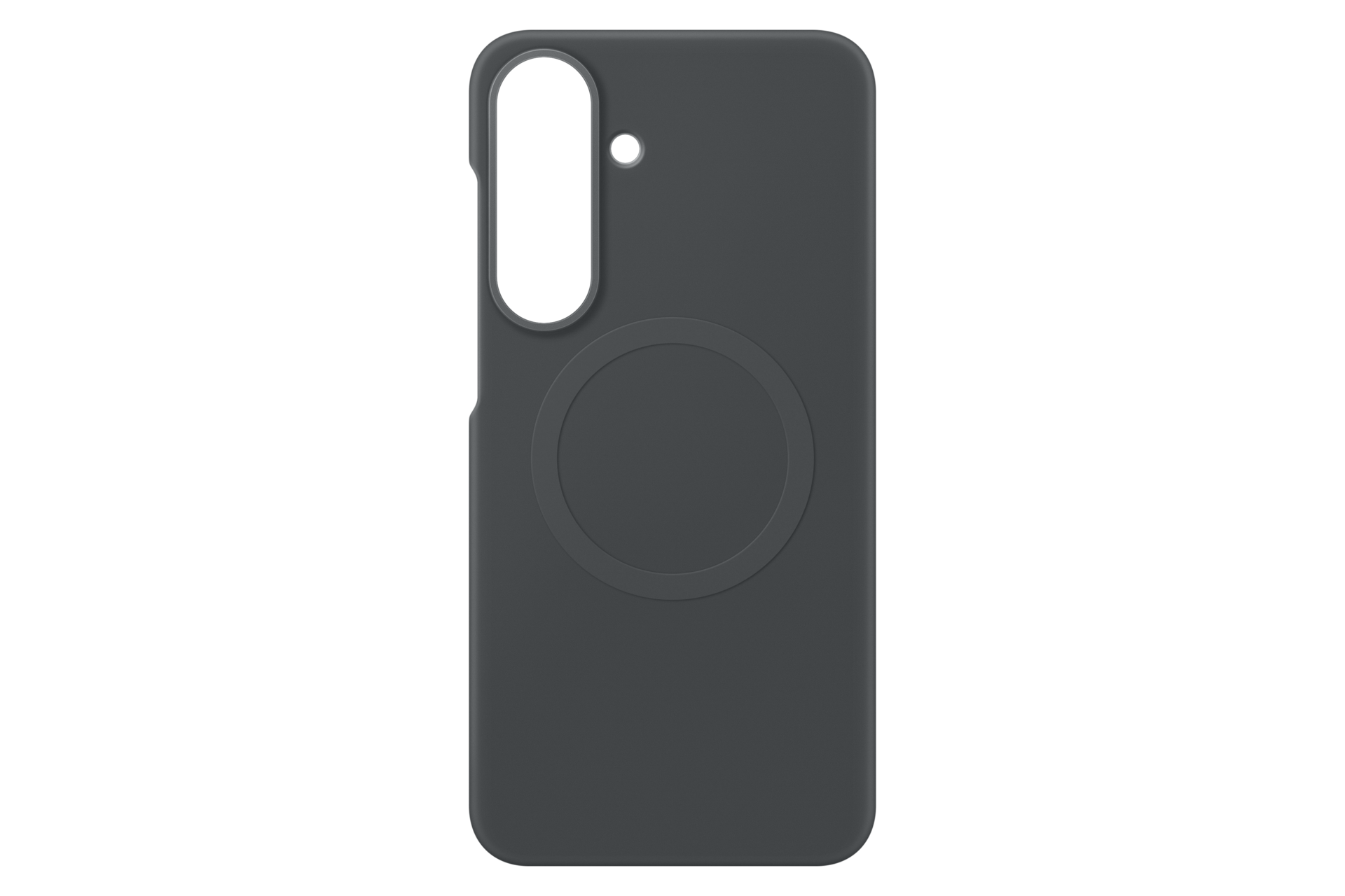 Galaxy S26 FE Silicone Magnet Case Front2 Black 