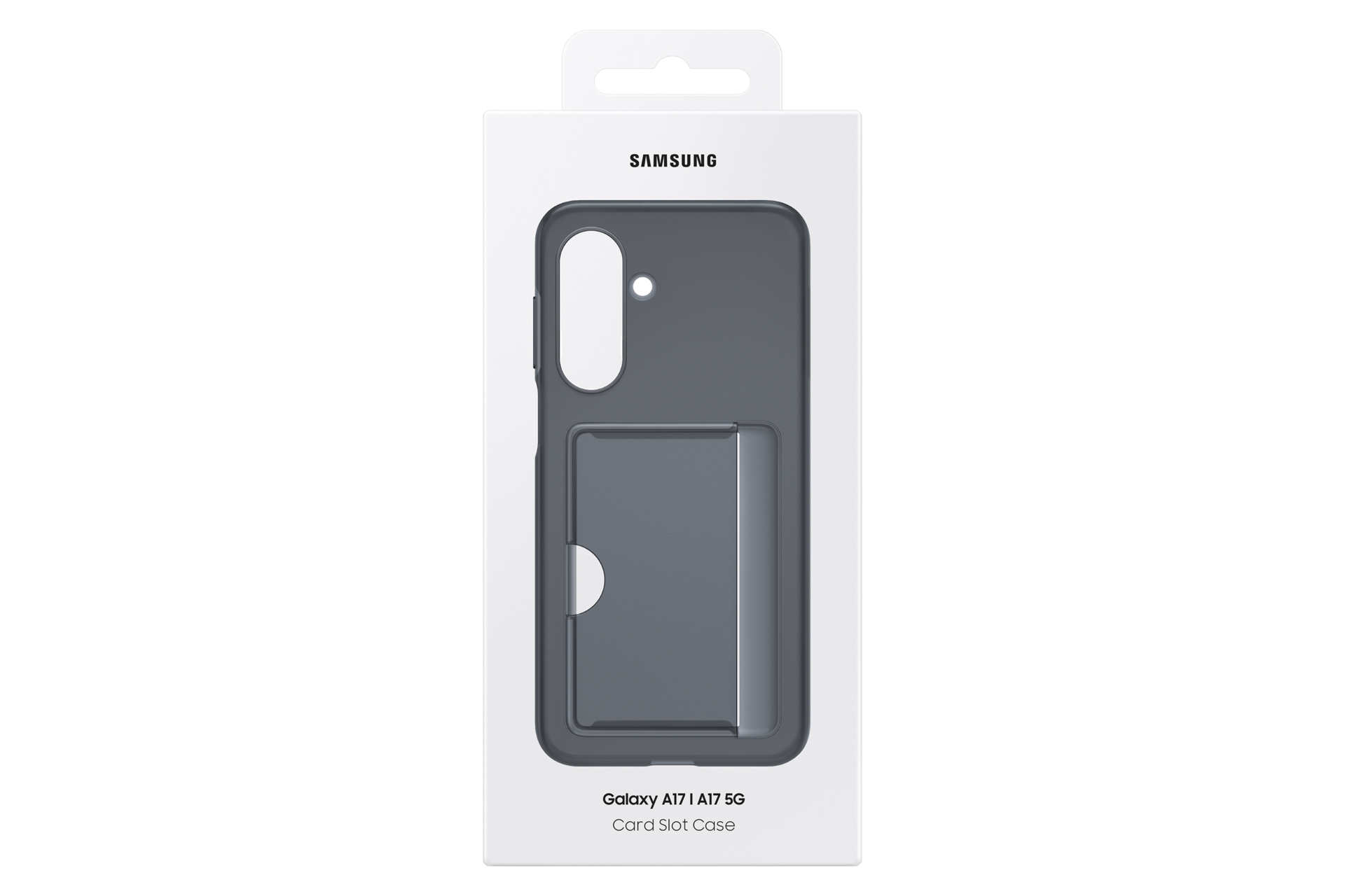 Galaxy A17 5G Card Slot Case Package Black 