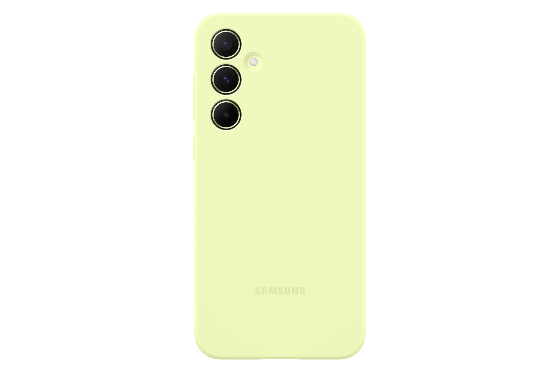 Samsung Custodia in Silicone Galaxy A55 5G, Lime
