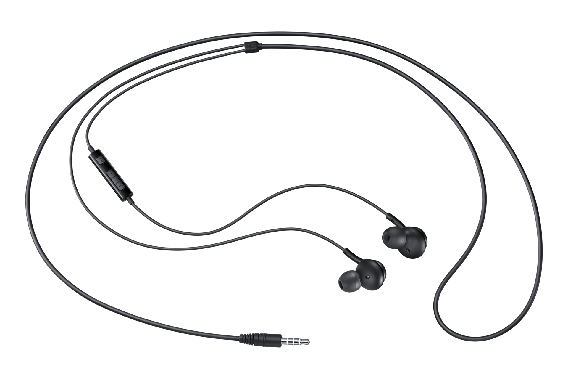 Samsung Auricolare a filo in-ear con microfono e remote control (Jack 3.5mm), Black