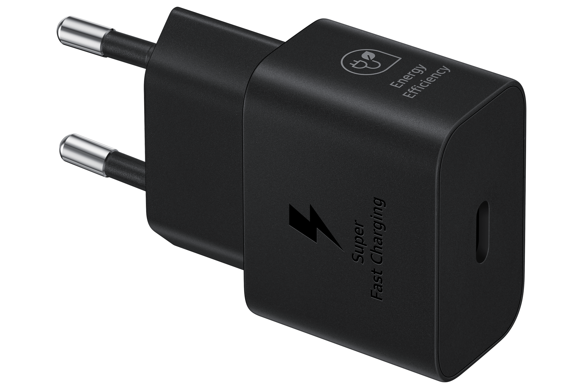 Samsung Caricabatterie Super Fast Charging (25W) con cavo da USB Type-C a USB Type-C, Black