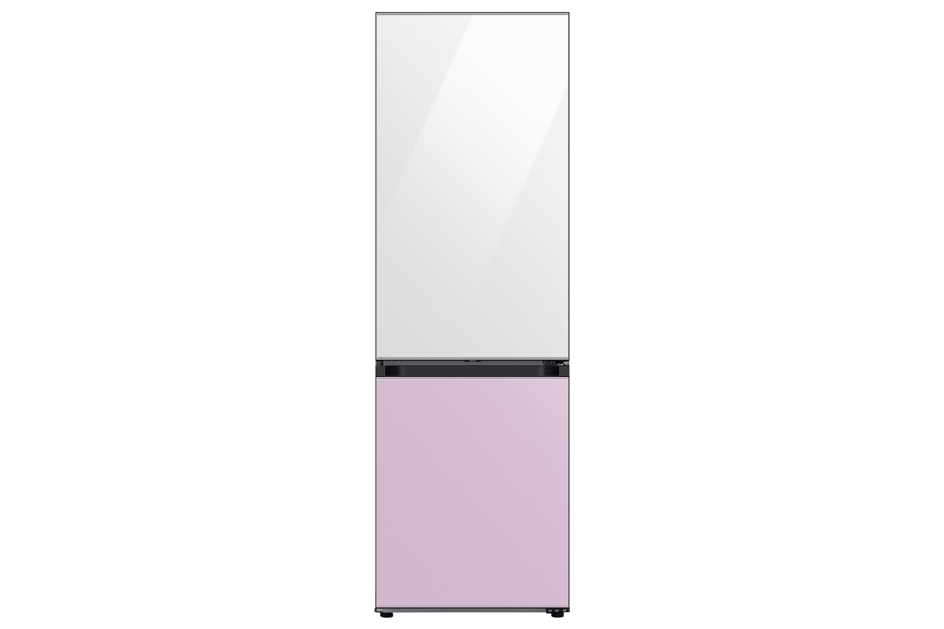 Samsung Frigorifero Combinato BESPOKE 1.85m Clean White - Glam Lavender F-RB34D151238, White
