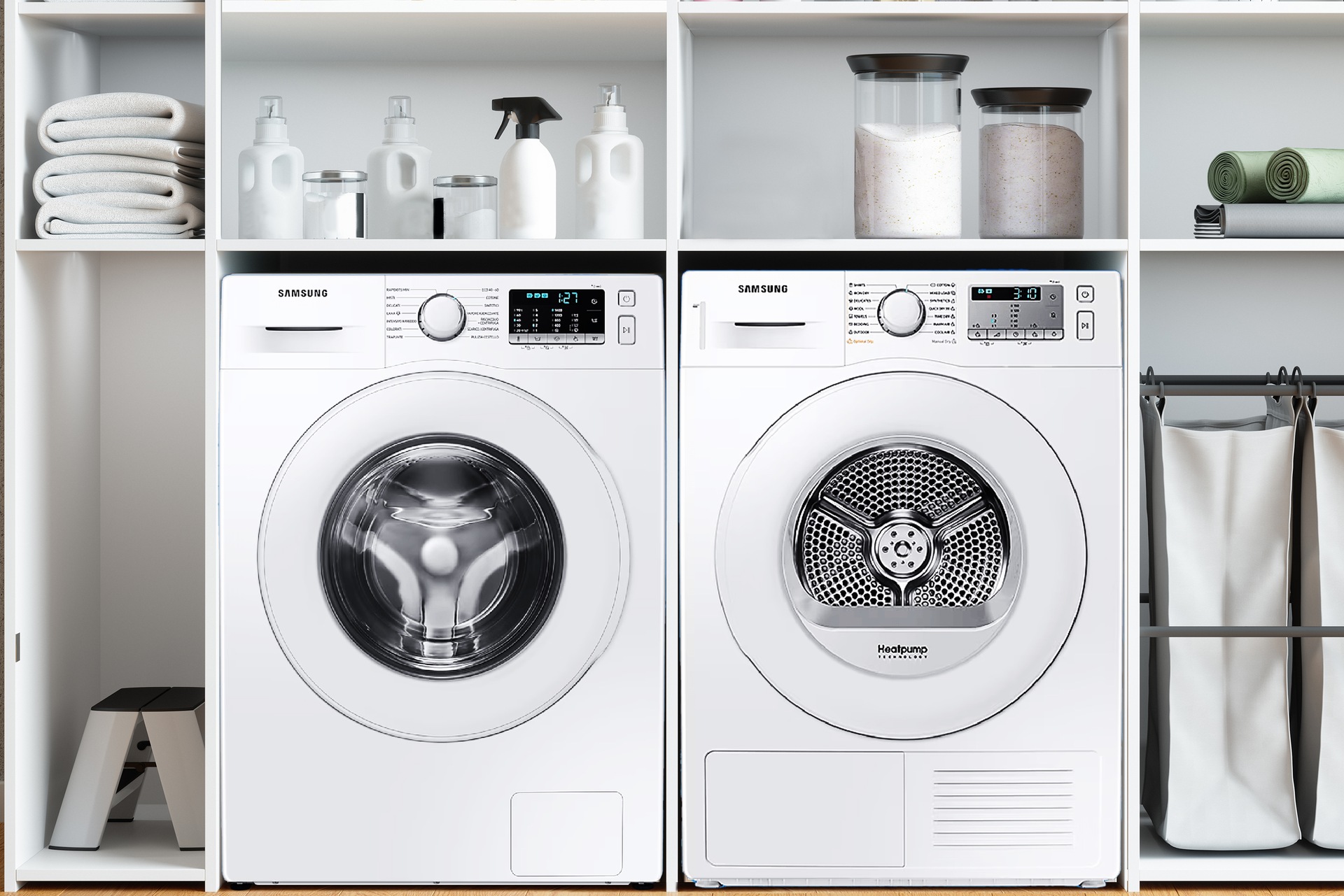 Supporto colonna lavatrice-asciugatrice - Elettrodomestici In