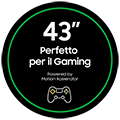 Best TV Gaming 43" logo