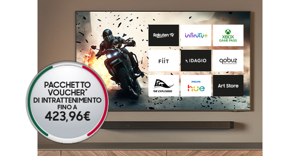 Made for Italy 3.0: in regalo un pacchetto voucher di intrattenimento fino a 423,96€