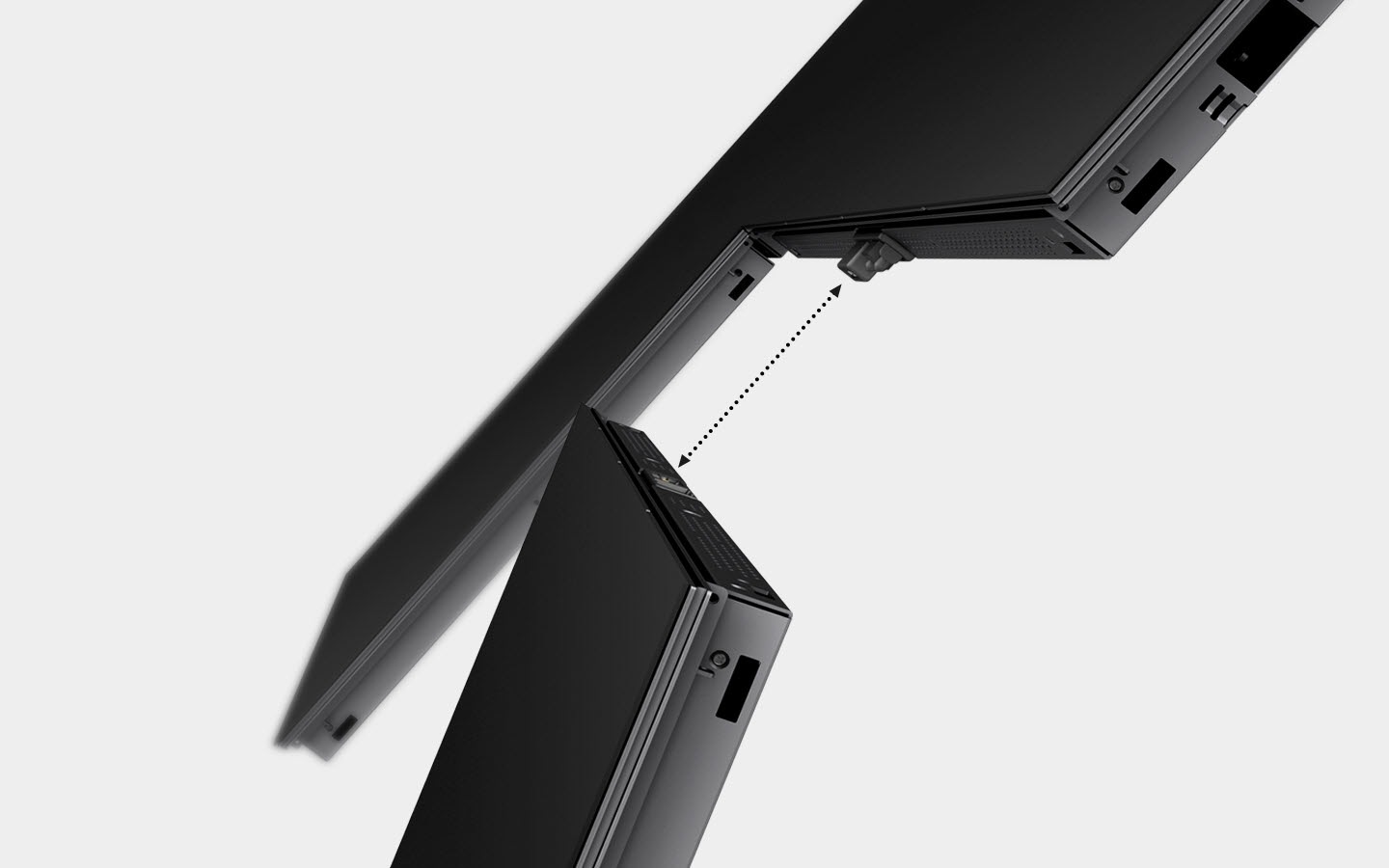 Connection without cables