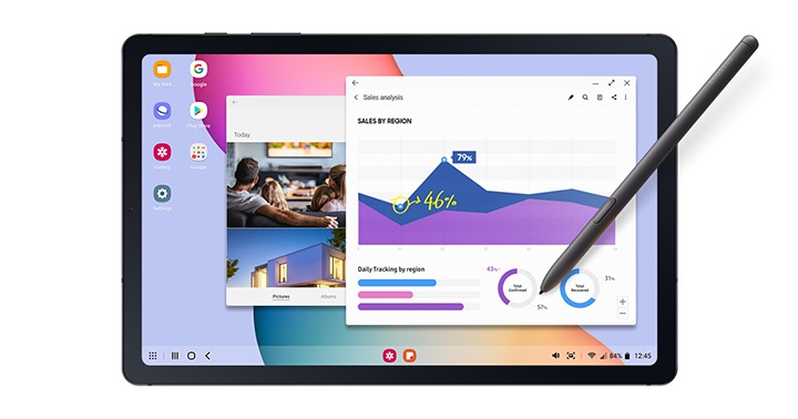 SAMSUNG Galaxy Tab S6 Lite WiFi - 64GB 4GB Oxford Grey EU