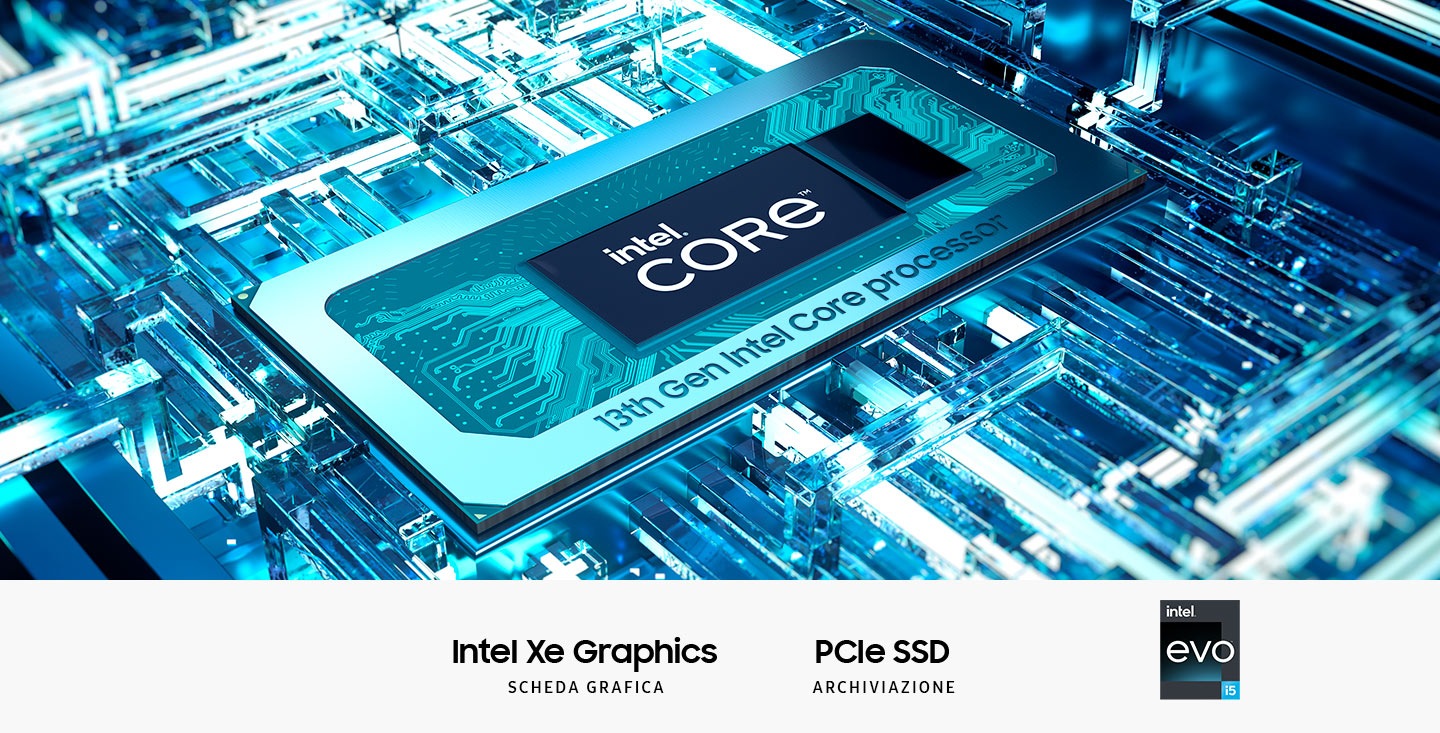 Prestazioni di livello superiore con Intel® Core™ di 13a generazione