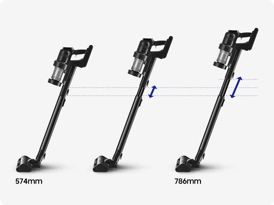 Leggera ed ergonomica per pulire senza sforzo
