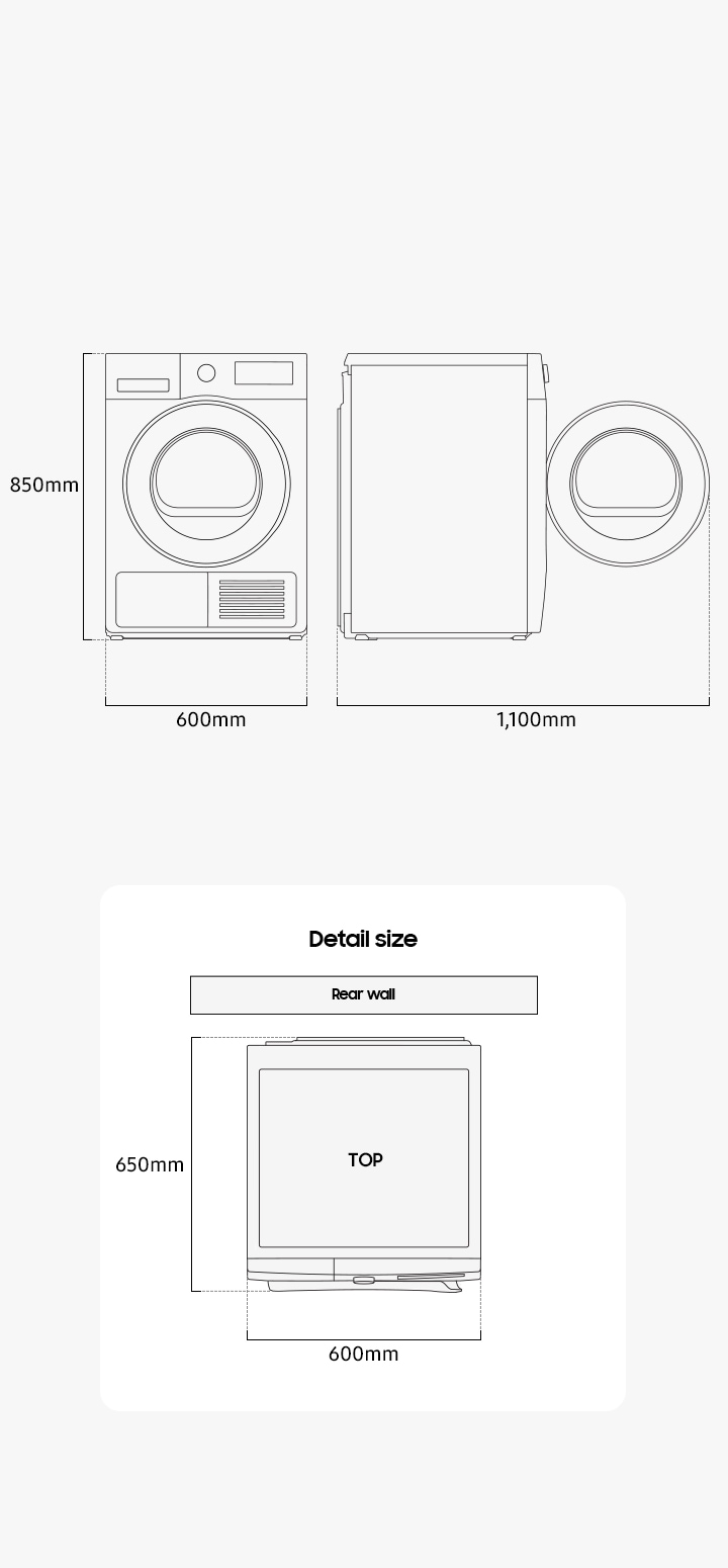 Samsung DV80CGC0B0TE - Asciugatrice 8KG - A++ Pompa di calore – Display Led  - OPTIMAL DRY SENSOR Luce Led interna Cestello Diamond - Porta reversibile  Cestello Lana / Scarpe Partenza Ritardata