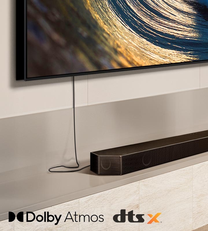 ULTIEA 7.1 Soundbar TV, Copatibile con Dolby Atos, Controllo APP, 4