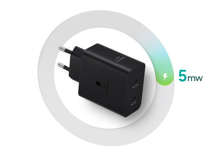 SAMSUNG - 【新品】サムスン純正 超急速充電器 50W Power Adapter Duo SAMSUNG - 【新品】サムスン純正 超急速充電器 50W Power