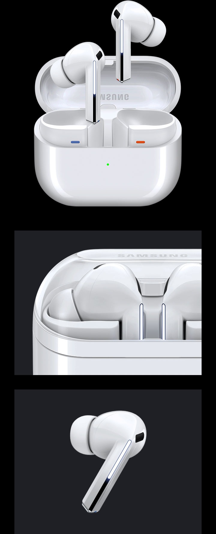 Galaxy Buds3 Pro SM-R630 White | Samsung Italia