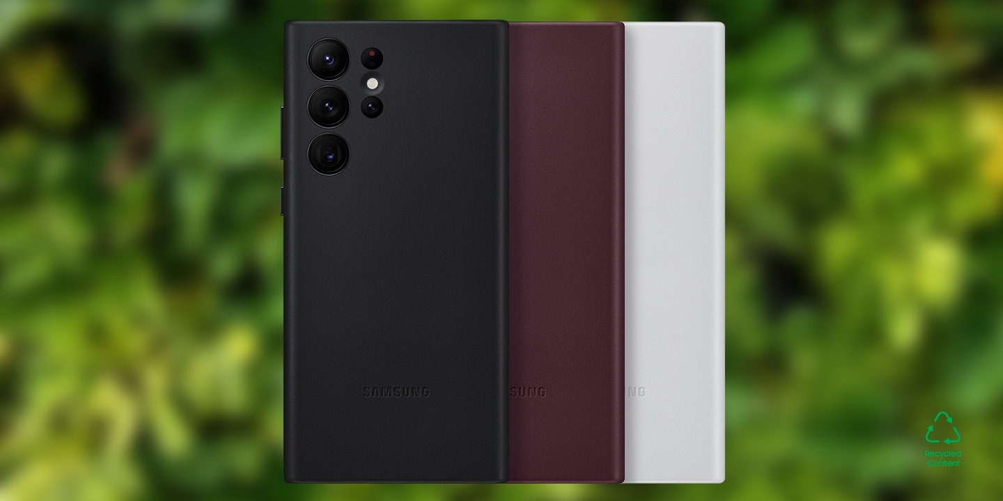 Galaxy S22 Leather Cover