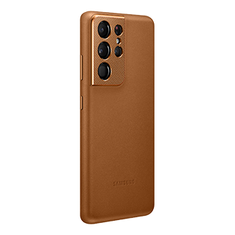 Acquista Galaxy S21 Ultra 5g Leather Cover Brown Samsung Italia