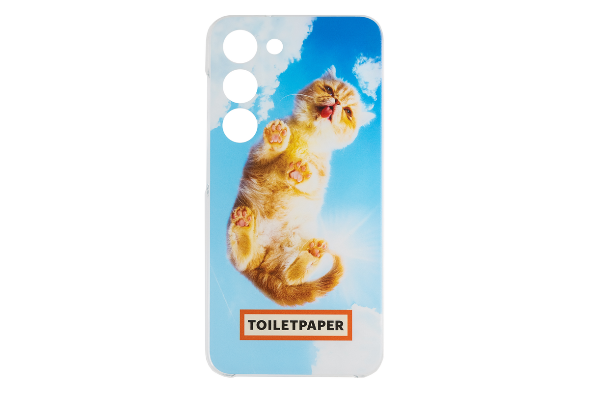 Samsung Galaxy S23 TOILETPAPER Cover Cat, Cat