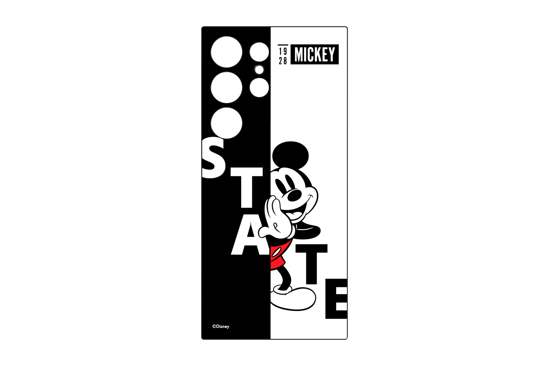 Samsung Disney Mickey FlipSuit Card, Black