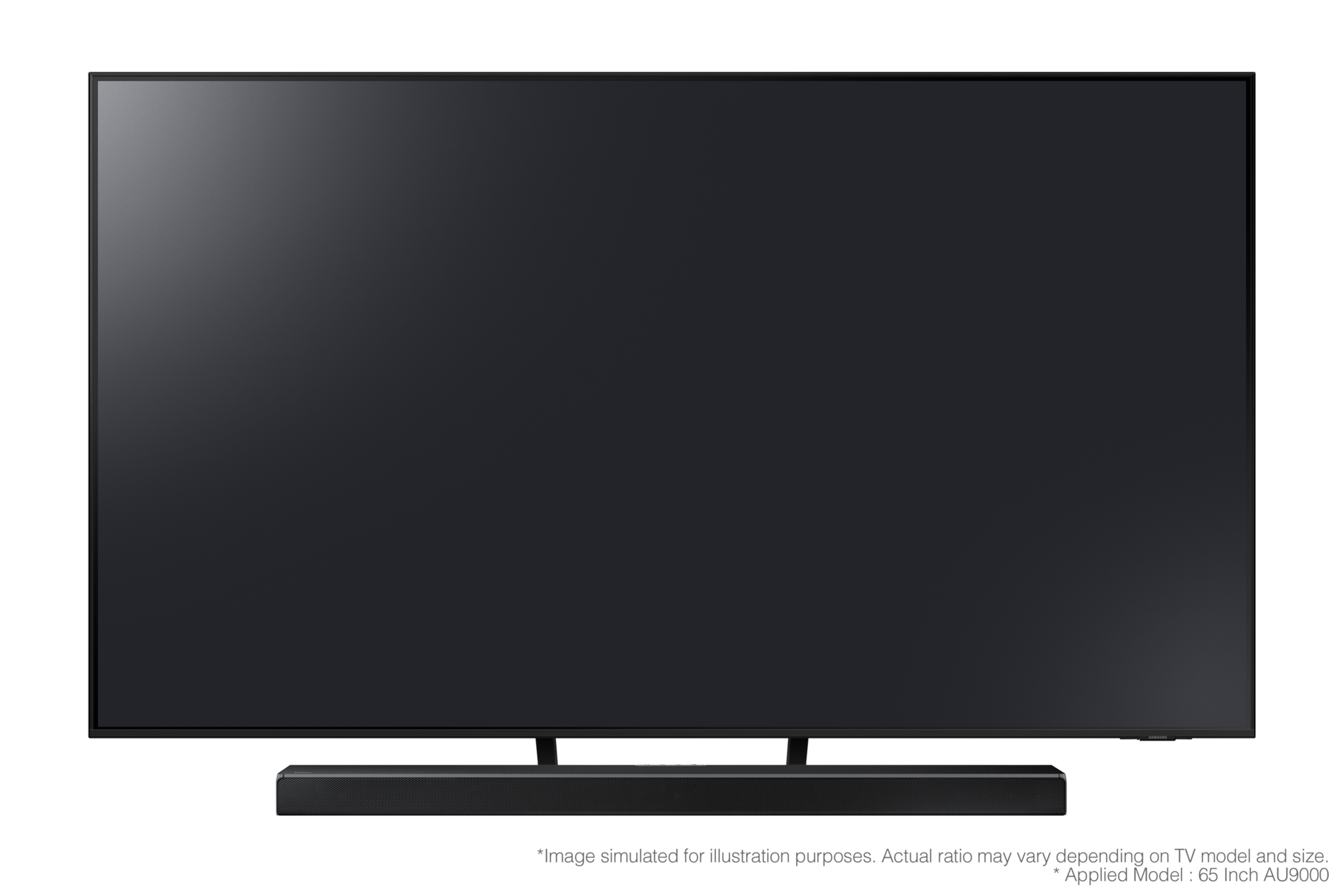 with-tv-front Black
